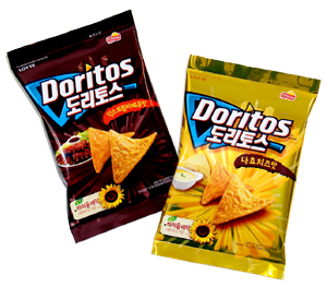 롯데제과 도리토스 2종 제품 사진